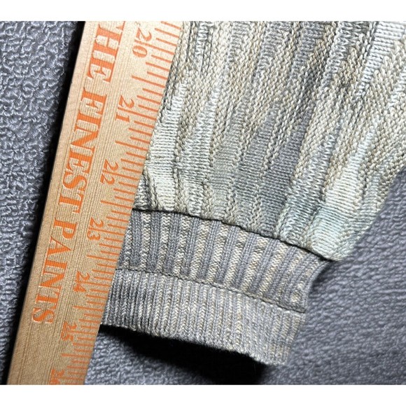 VTG 90s Croft & Barrow Men’s Sweater XL 3D Textured Knit Earth Tones Coogi Style - Picture 4 of 7